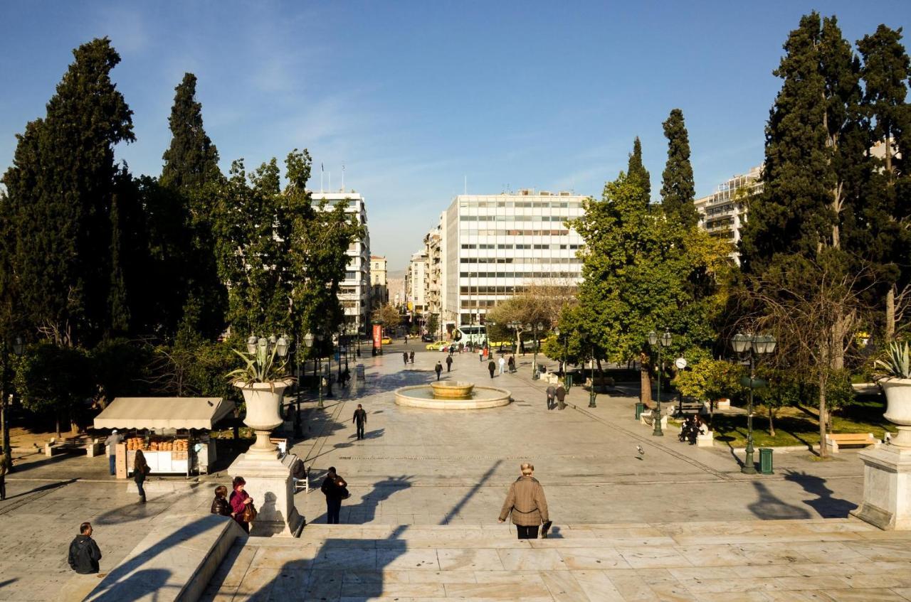 Athens Stylish Studio 3 At Metro Stop Syntagma Extérieur photo